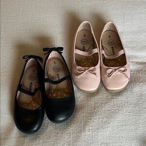 Toddler Ballet Flats (2) Size 8